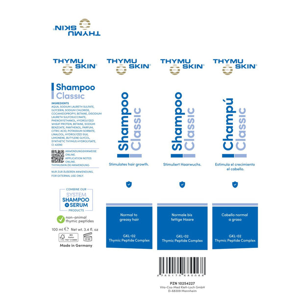 Thymuskin Classic Shampoo 100 ml