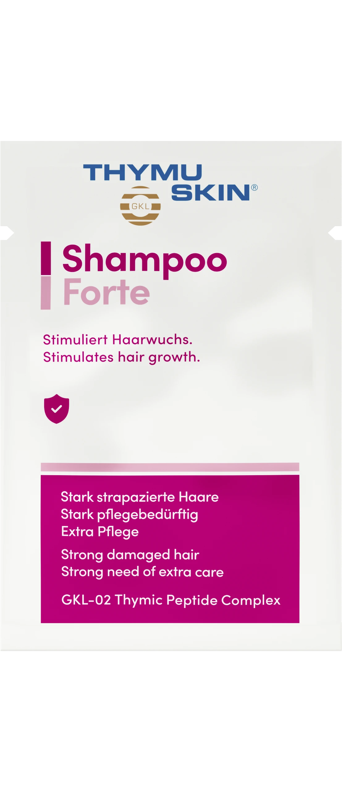 Thymuskin Forte Shampoo 4 ml