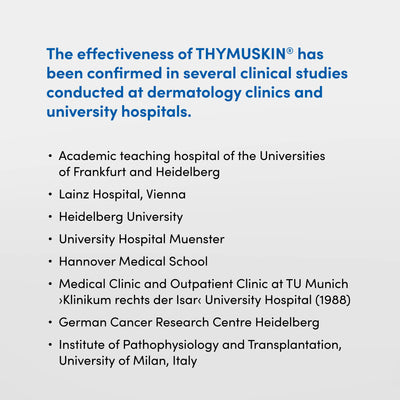 Thymuskin effectiveness studies overview