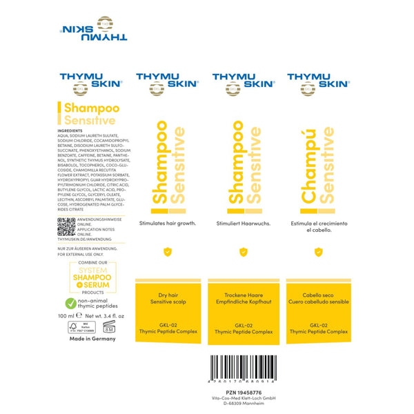 Thymuskin Sensitive Shampoo 100 ml