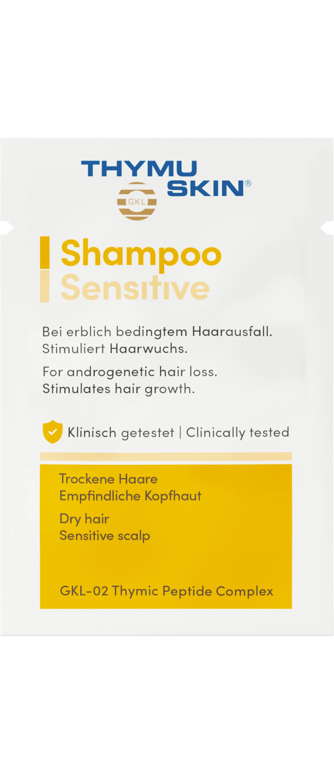 Thymuskin Sensitive Shampoo 4 ml